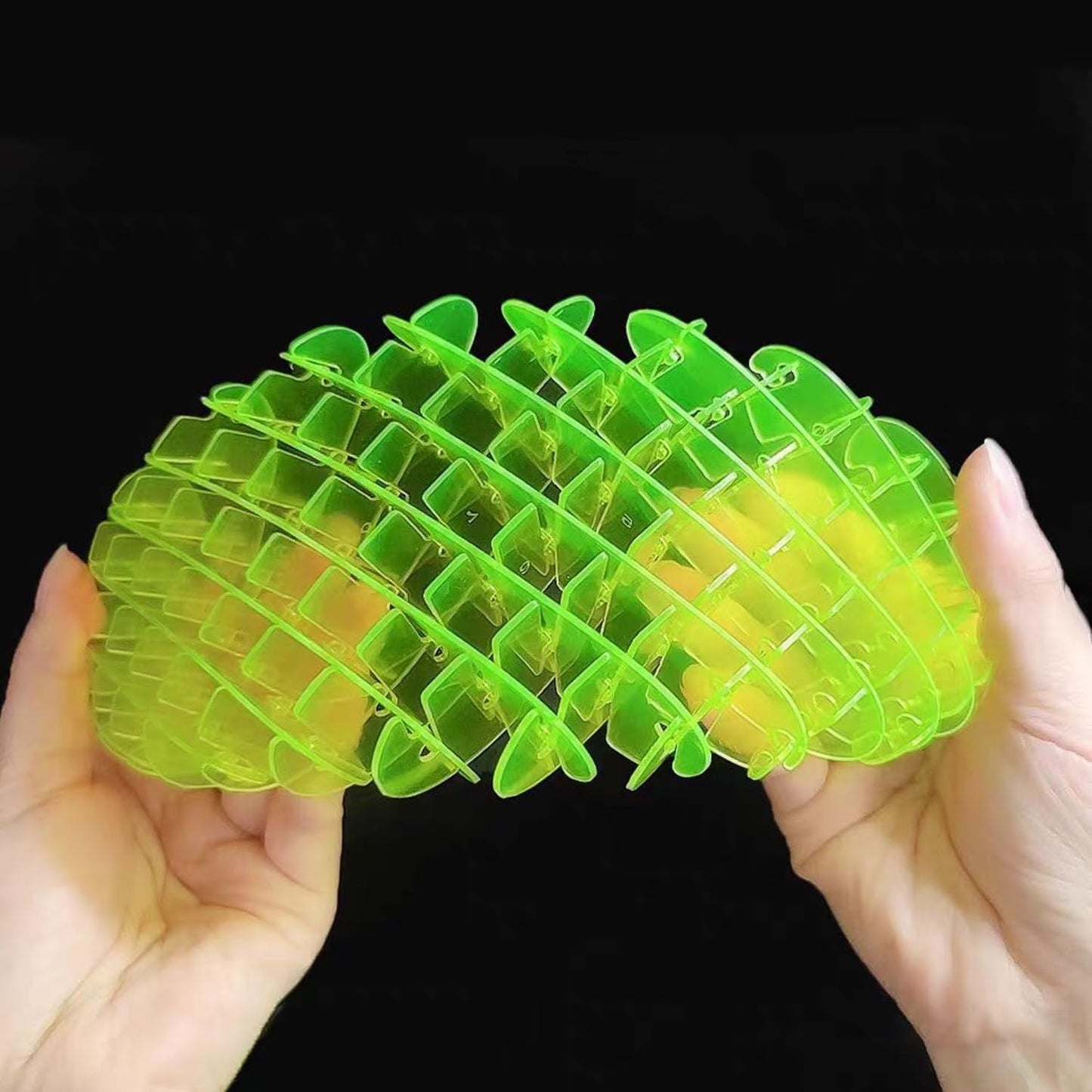 4P Fidget Worm Toy｜Sensory Slug Fidget Toy｜ Fidget Toy for Kids&Adults｜ Quiet EDC Resistance Fidget Toy ｜Funny Pocket Fidget Toy｜Sensory Stress Anxiety Relief Toys (Small)