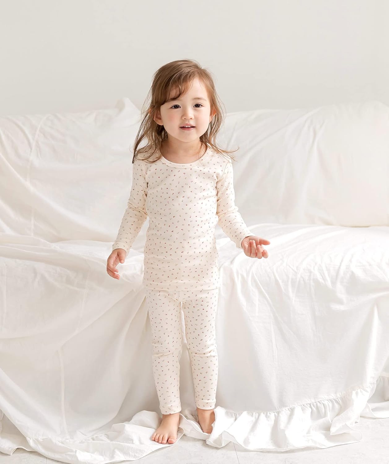 AVAUMA Baby Boys Girls Pajama Set 6M-7T Kids Cute Toddler Snug fit Pattern Design Pjs Cotton Sleepwear