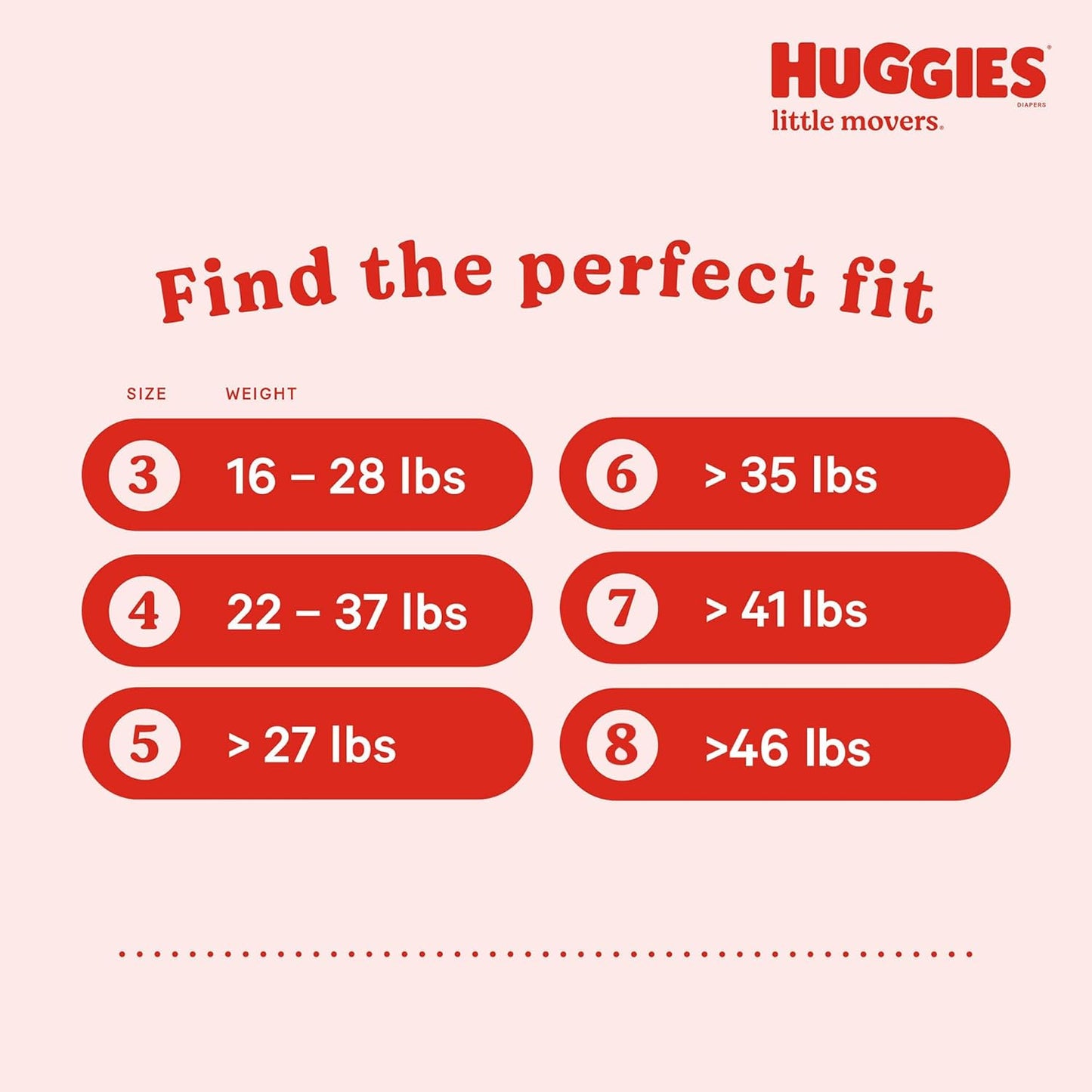 Huggies Size 7 Diapers, Little Movers Baby Diapers, Size 7 (41+ lbs), 14 Count, Packaging May Vary