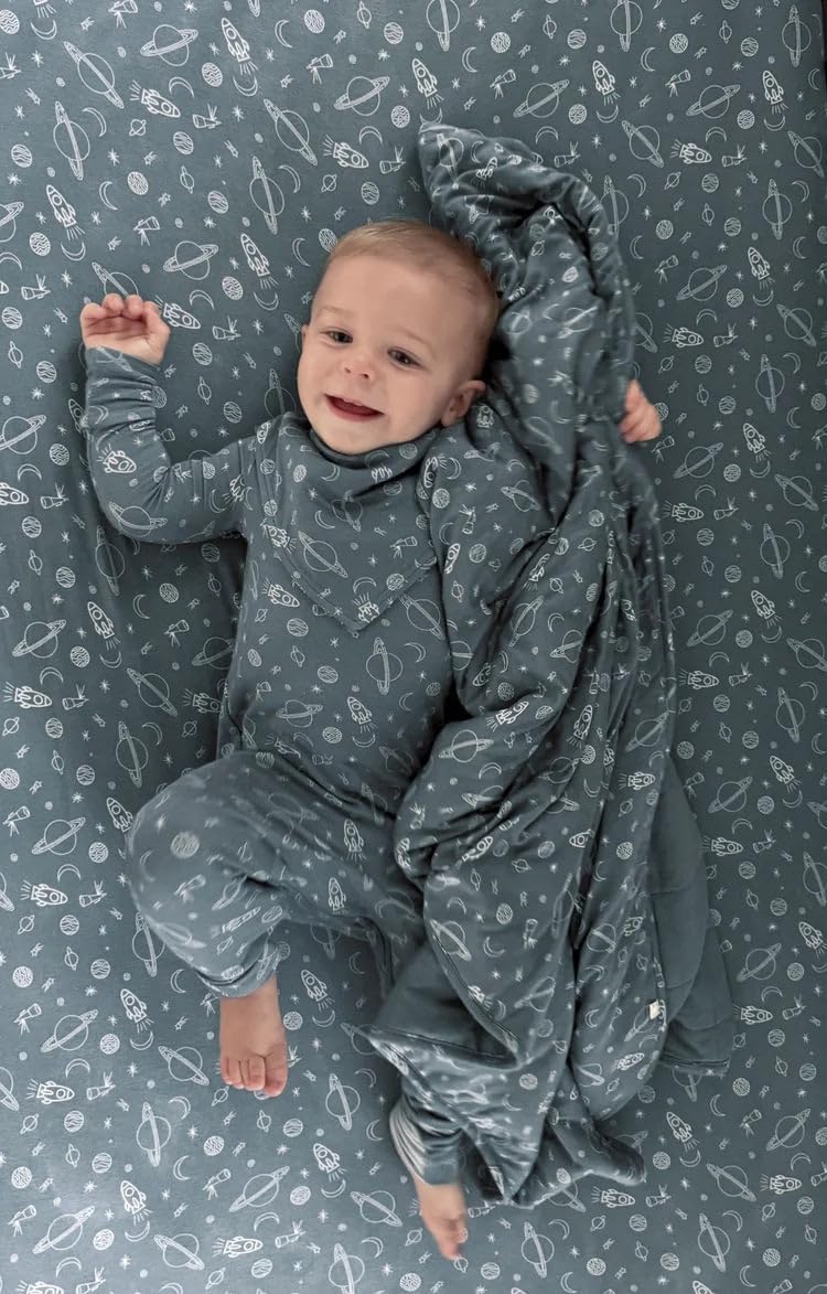 GUNAMUNA Unisex Baby Toddler Ultra-Soft Convertible Pajama, Footie or Romper Sleeper with Diaper Zipper, Newborn to 24 Months