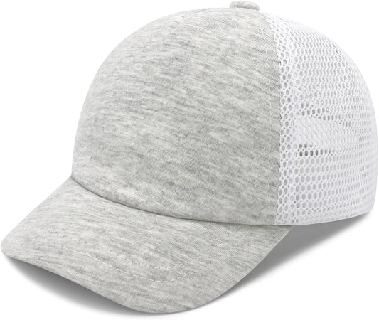 qikqik Baby Baseball Cap Toddler Baseball Hat with Mesh Infant Sun Hat UPF 50+ Baby Ball Cap Toddler Girl Hats Kids Hat Boys