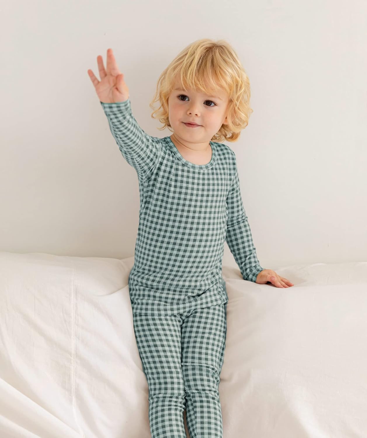 AVAUMA Baby Boys Girls Pajama Set 6M-7T Kids Cute Toddler Snug fit Pattern Design Pjs Cotton Sleepwear