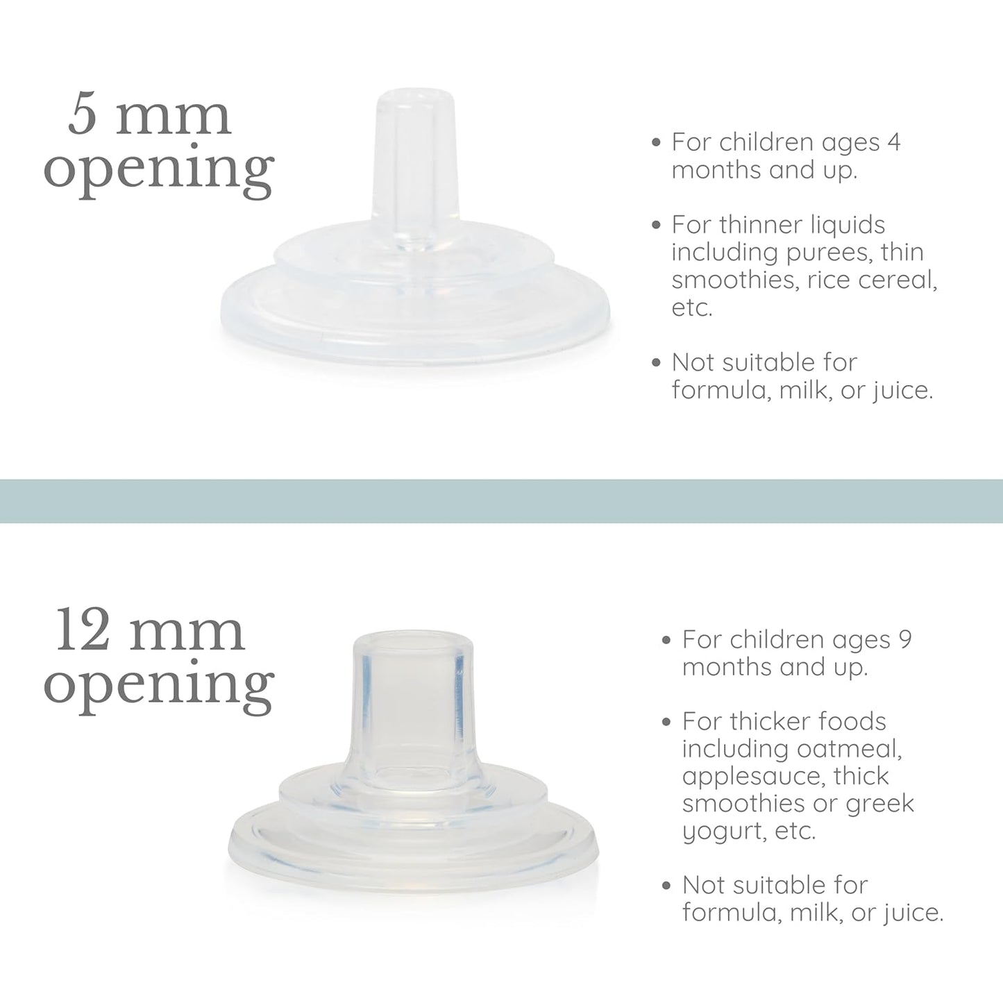 Subo Baby Food Bottle Starter Set | No Mess Baby Toddler Self Feeder | Squeeze Free Design for Purees, Smoothies, Yogurt, Oatmeal, or Thickened Liquids | Reusable Silicone Washable Cup (Duck Egg Blue)