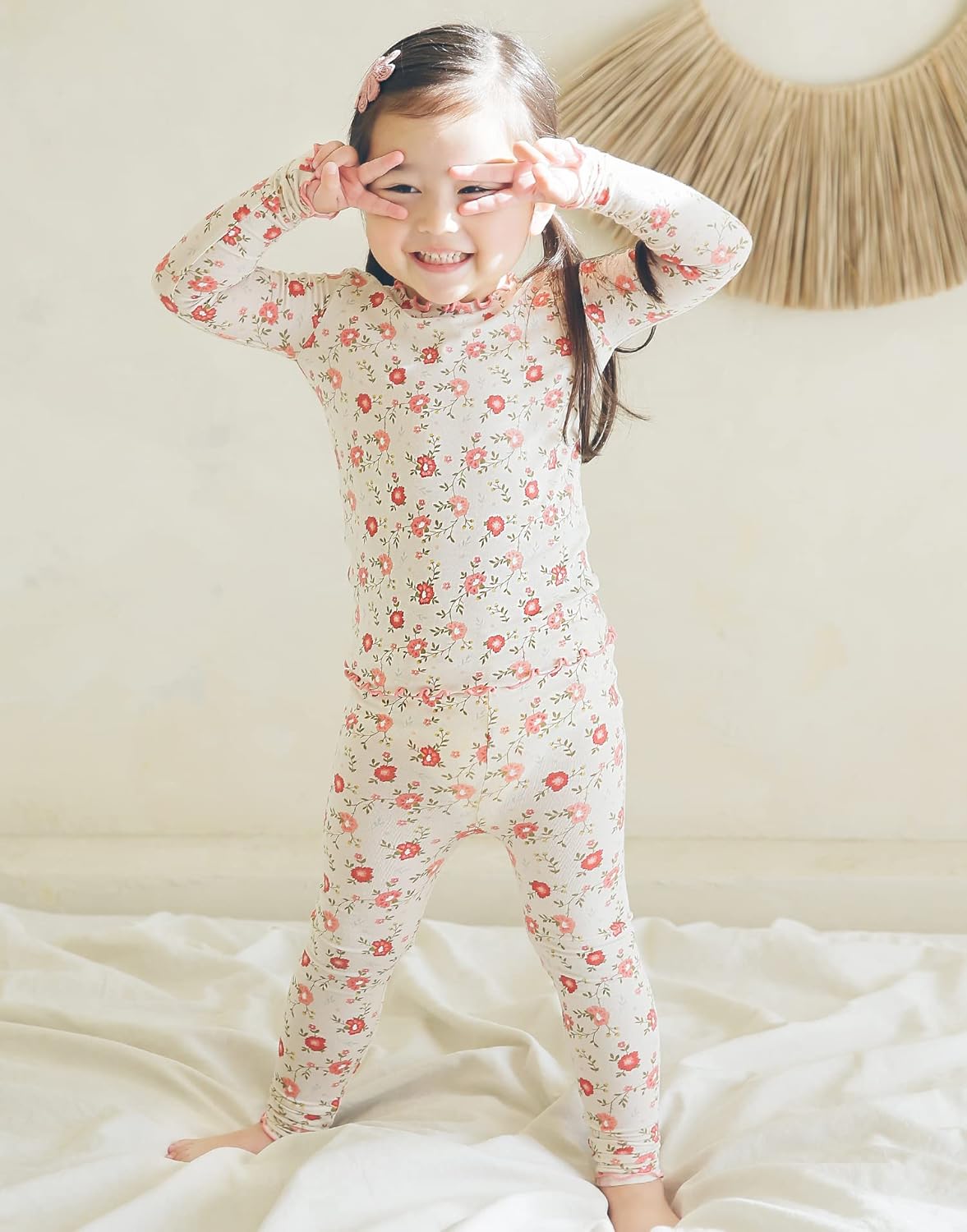 VAENAIT BABY 6M-12Y Kids Unisex Girls & Boys Soft Comfy Modal Tencel Sleepwear Pajamas 2pcs or 4pcs Set