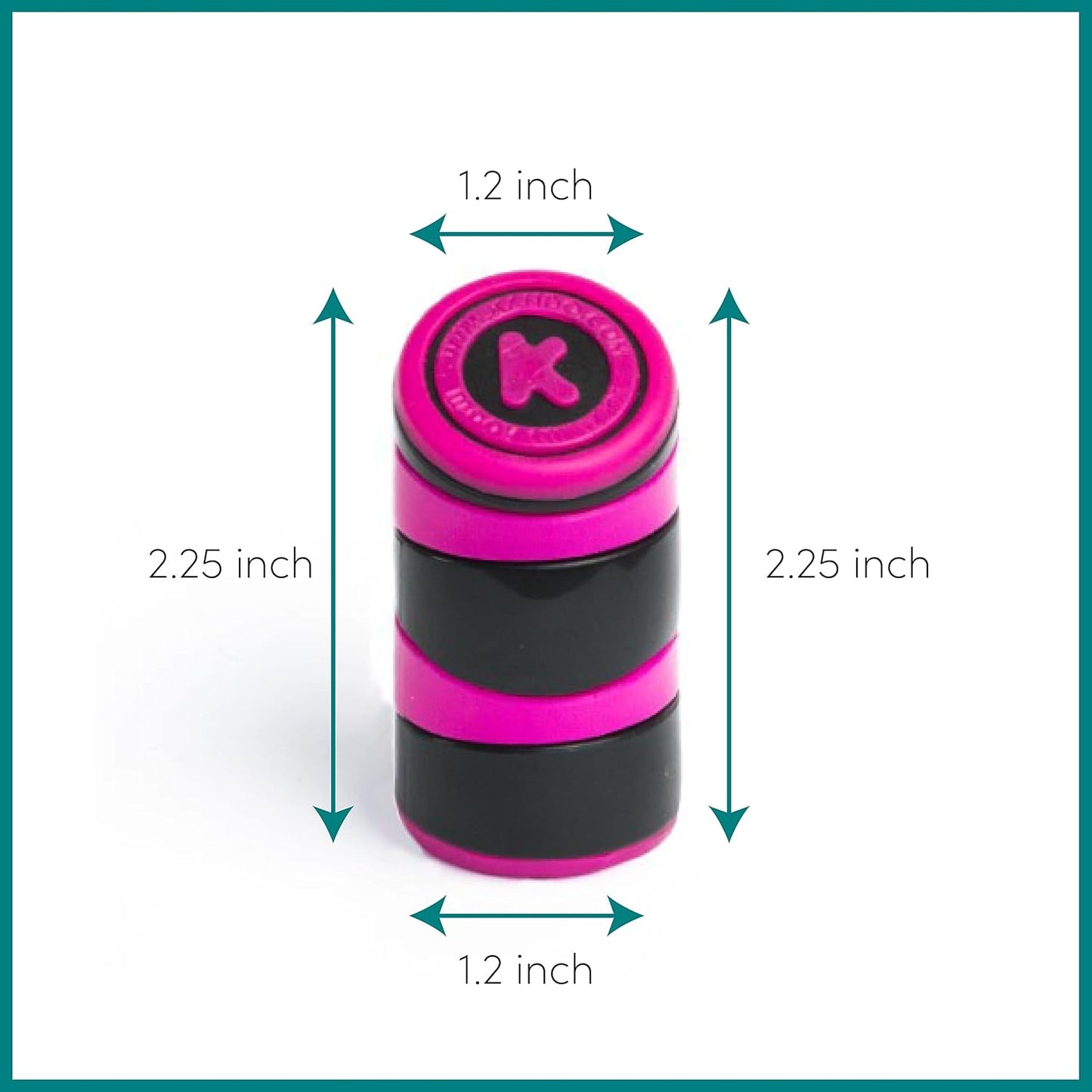MOOV Mini Fidget Toy, Relieve Anxiety and Stress. Small, Discrete, one Hand use. Relaxing Smooth Movement. Pocket Friendly. Improve Clarity and Focus for Child or Adult. Autism Sensory aid.