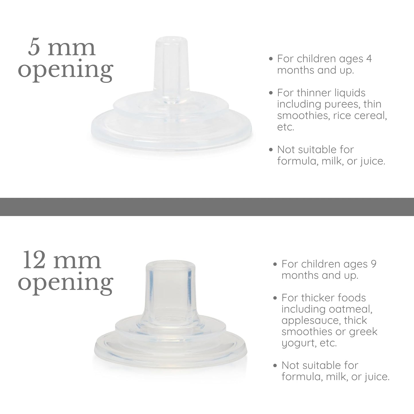 Subo Baby Food Bottle Starter Set | No Mess Baby Toddler Self Feeder | Squeeze Free Design for Purees, Smoothies, Yogurt, Oatmeal, or Thickened Liquids | Reusable Silicone Washable Cup (Charcoal)