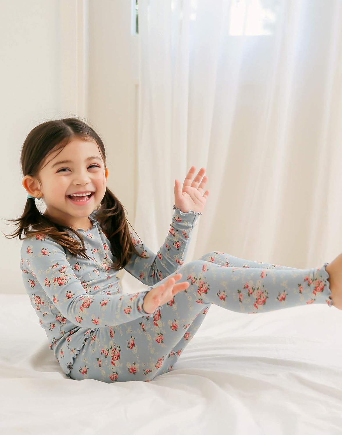 VAENAIT BABY 6M-12Y Kids Unisex Girls & Boys Soft Comfy Modal Tencel Sleepwear Pajamas 2pcs or 4pcs Set