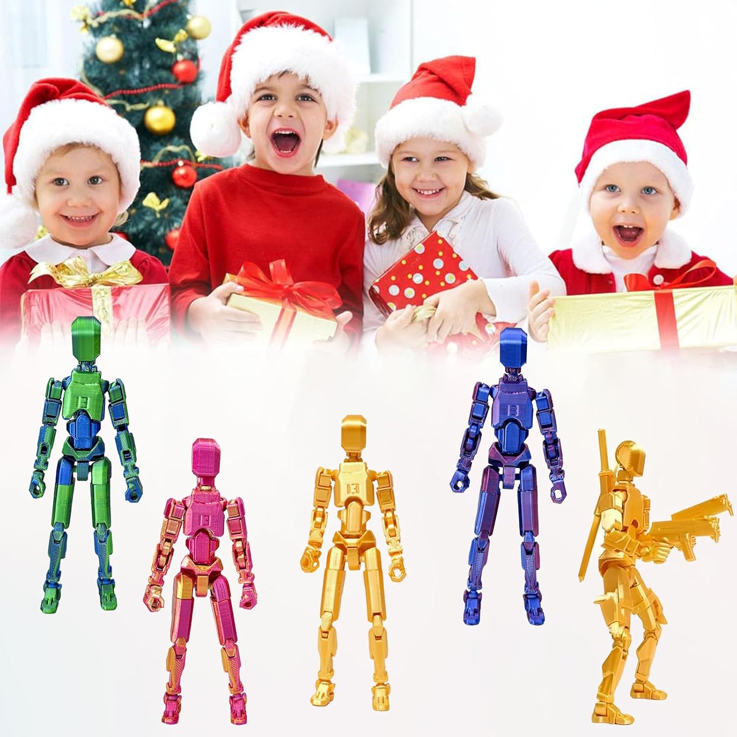 Assembly Completed) T13 Action Figure Set, Titan 13 Action Figures