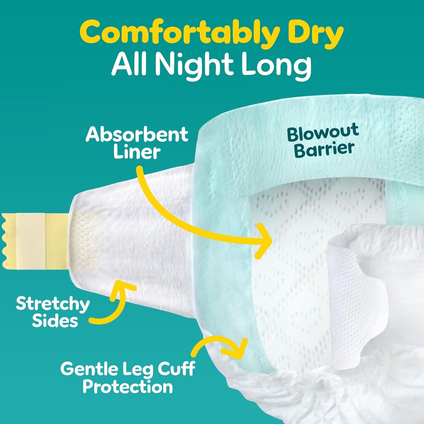 Pampers Baby Diapers - Swaddlers - Size 7, 88 Count, Ultra Absorbent Disposable Infant Diaper