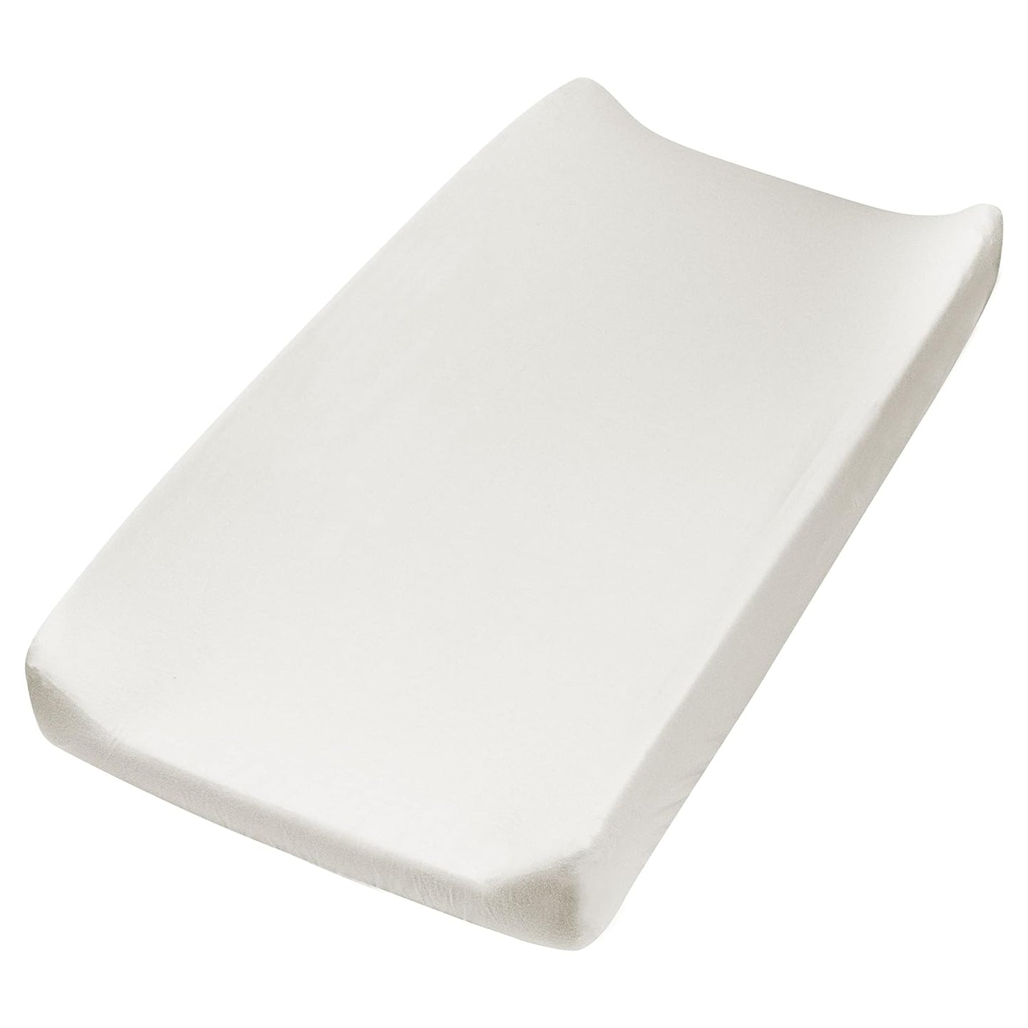 HonestBaby Girls Organic Cotton Changing Pad Cover, Sugar Swizzle, One Size