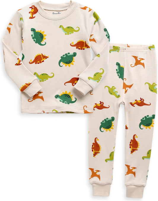 VAENAIT BABY 6M-12Y Kids Unisex Girls & Boys Soft Comfy Modal Tencel Sleepwear Pajamas 2pcs or 4pcs Set