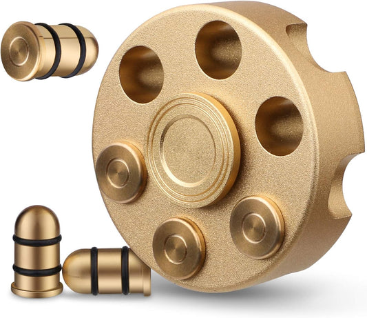Cool Alloy Fidget Spinner Metal Toy for Kids Adults, Fidget Cube Chain Toys Small Sensory Gadget Finger Hand Spinner Focus Desk Spining Top Toy Party Favors Prizes Goody Bag Fillers Novelty Gift