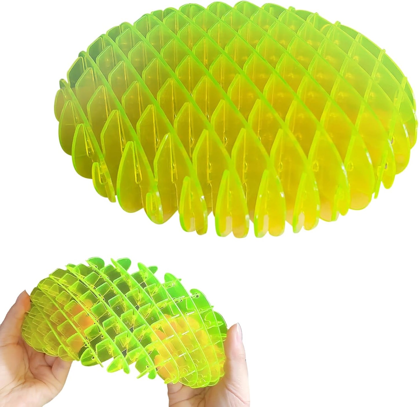 Fidget Worm Toy, Funny Pocket Fidget Toy, Sensory Stress Anxiety Relief Toys for Kids Adults (S-Diameter 3.15inch)