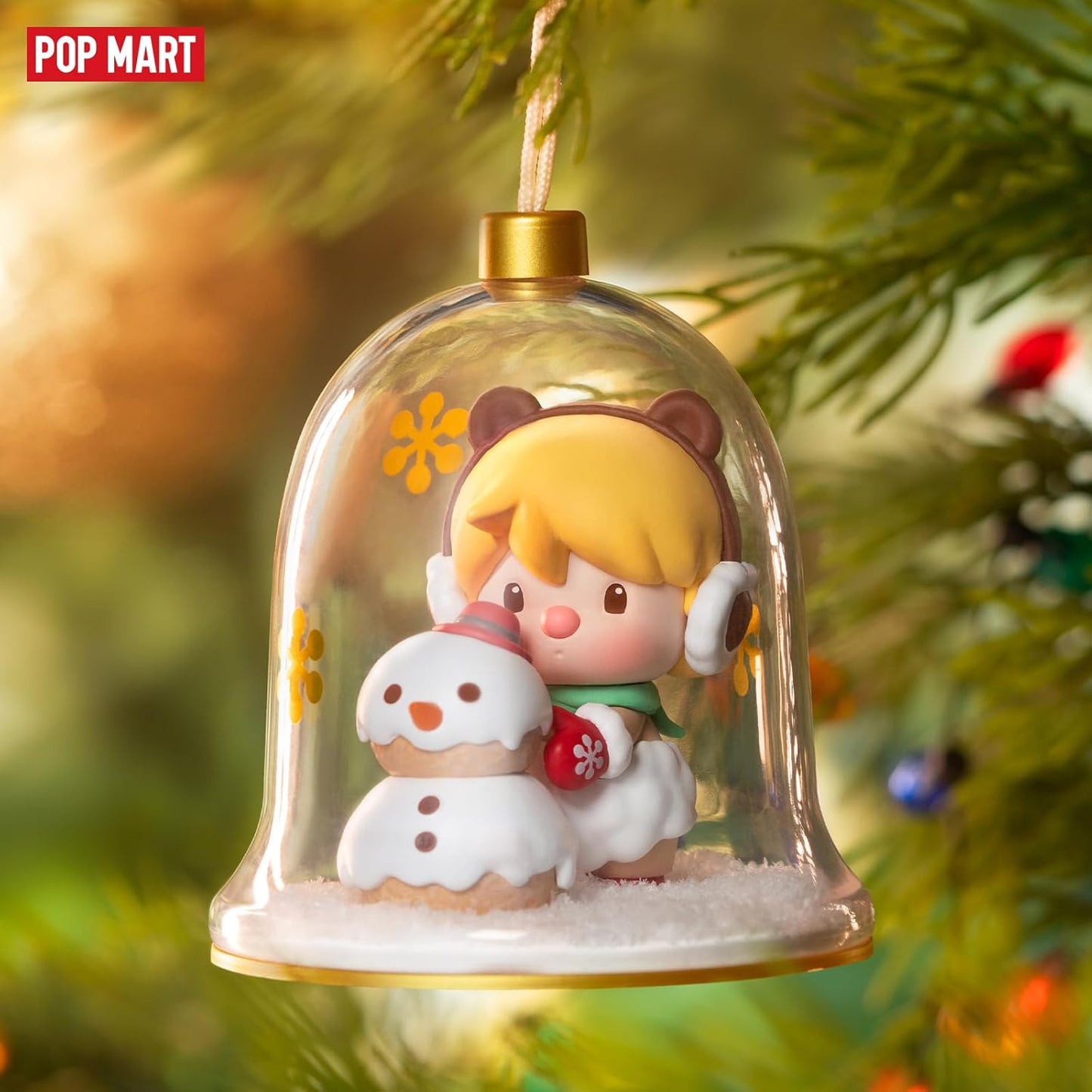 POP MART Sweet Bean Frozen Time Dessert Blind Box Figures, Random Design Mystery Toys for Modern Home Decor, Collectible Toy Set for Desk Accessories, 3PC