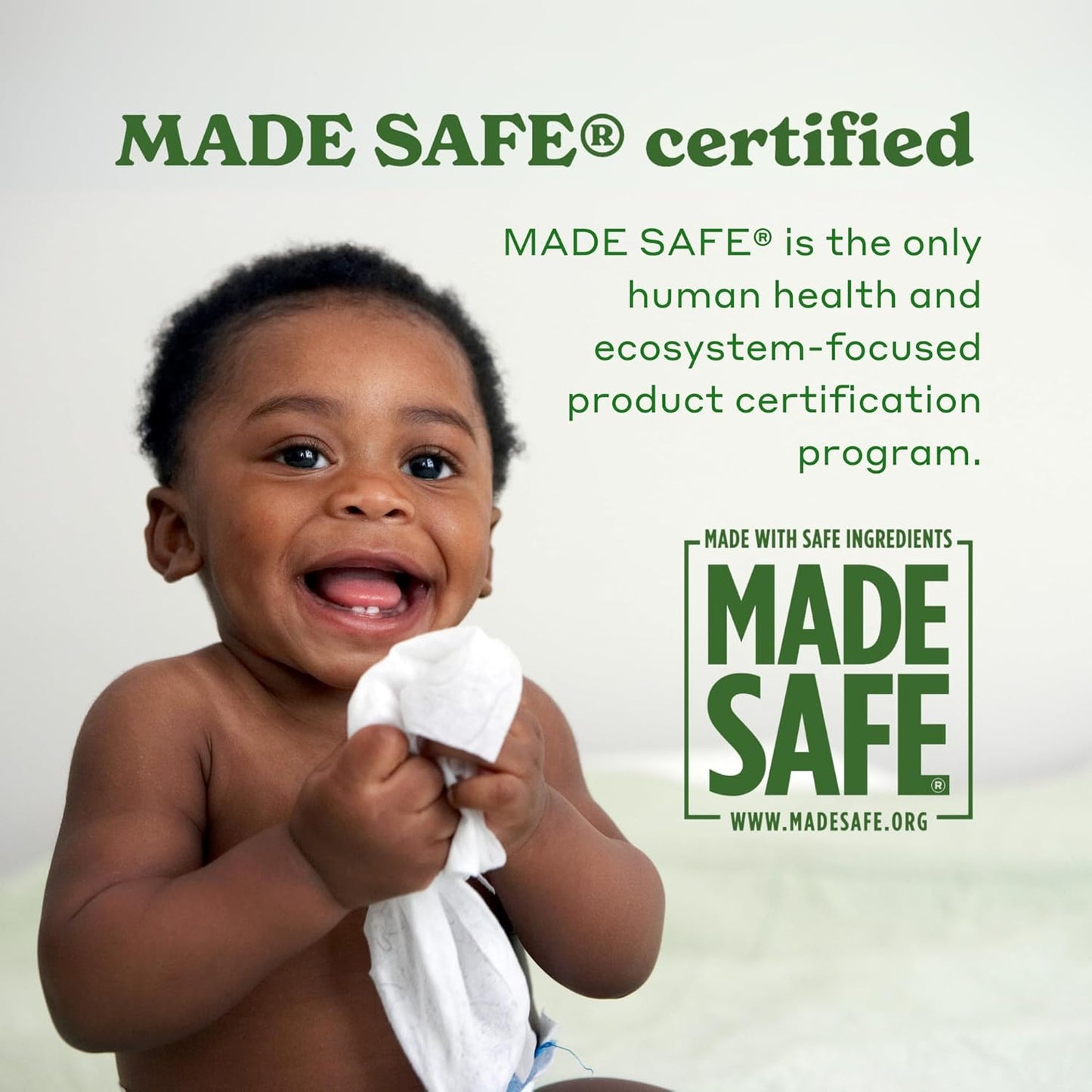 Caboo Baby Wipes, Made with Bamboo Viscose, Certified Made Safe Ingredients, Unscented Baby Wipes Good for Sensitive Skin, 72 Wipes Per Travel Pack, Total of 432 Wet Wipes