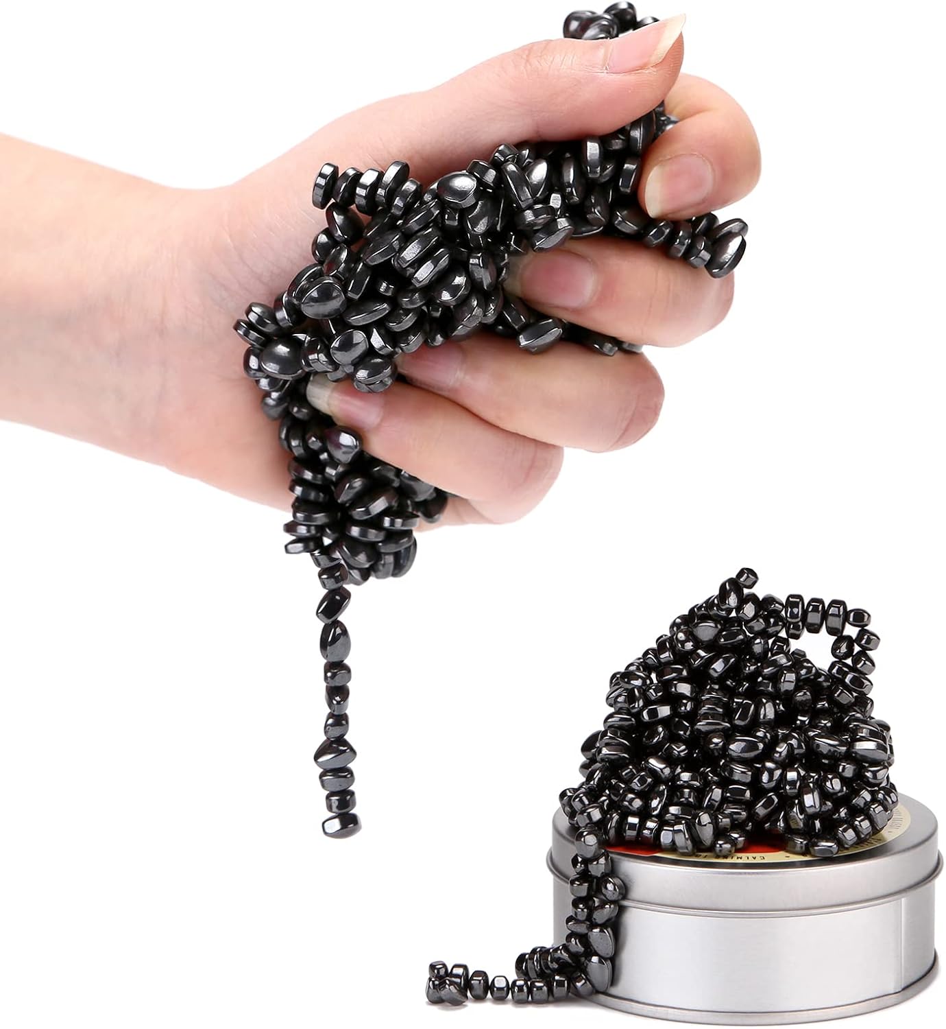 550pcs Magnet Balls Desk Toys for Office for Adults, Ferrite Crags Magnetic Putty Desk Fidget Toys