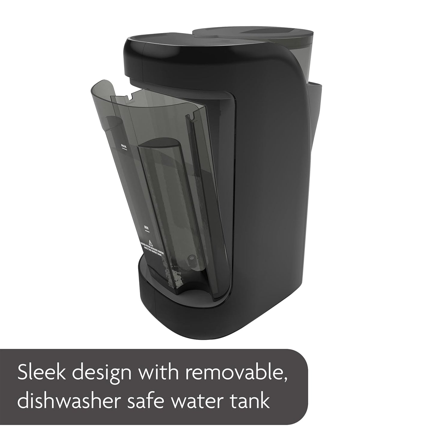 Baby Brezza New and Improved Formula Pro Advanced Formula Dispenser Machine - Automatically Mix a Warm Formula Bottle Instantly - Easily Make Bottle with Automatic Powder Blending, Charcoal