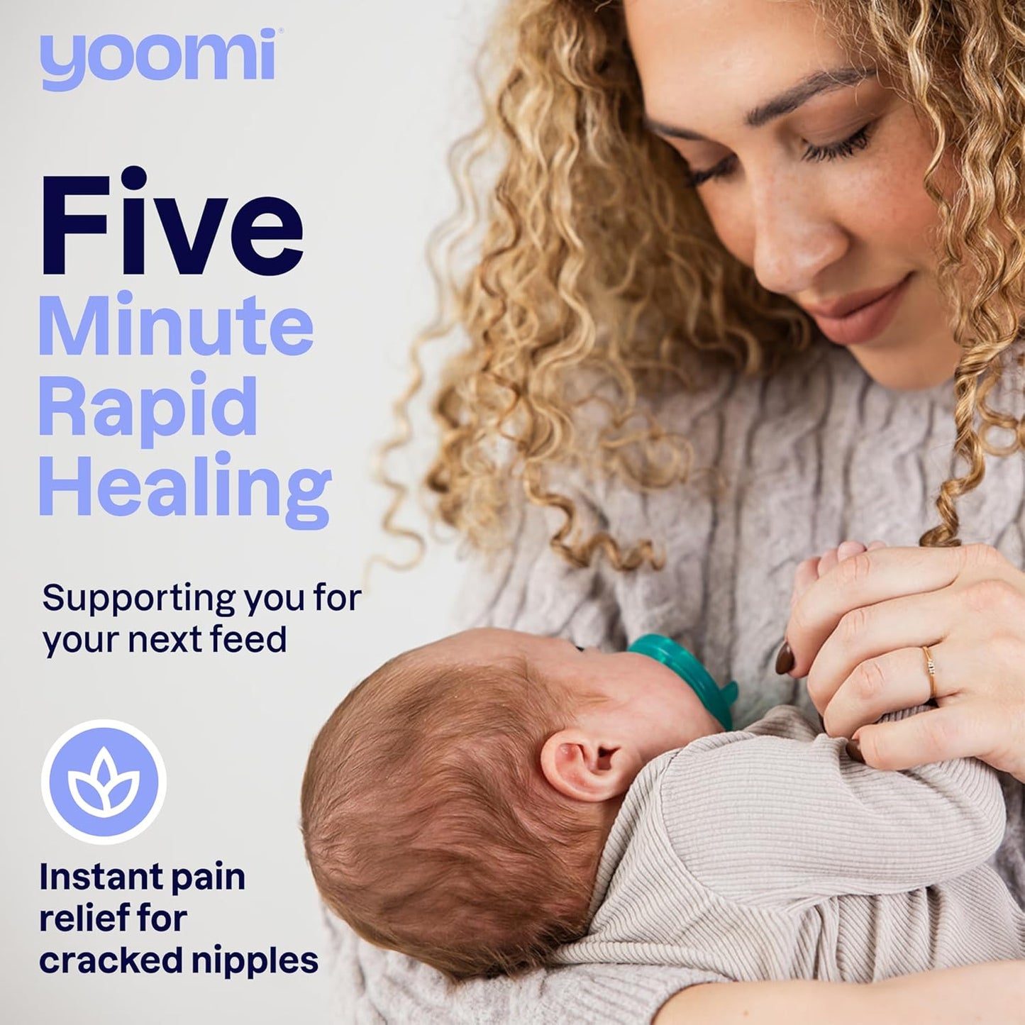 Breast Aid™ Soothing Cryogel Pads for Sore Cracked Nipples with HOCl, 10x Multiuse, Advanced Cooling Tech for Instant Relief & Repair, Rapid Hydration for Lasting Comfort for Breast Feeding Moms
