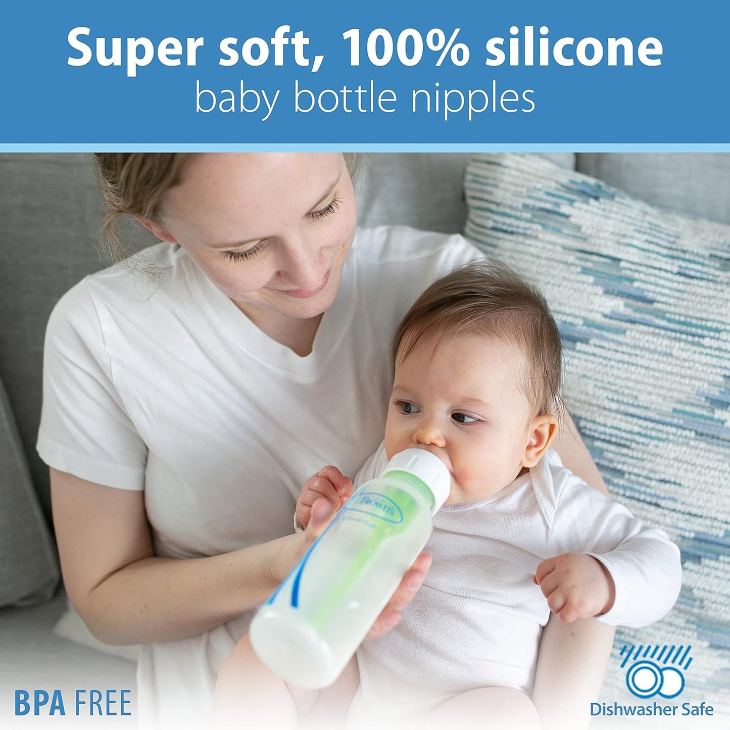 Dr. Brown's Natural Flow Anti-Colic Options+ Special Edition Pink Baby Bottle Gift Set with Soft Sippy Spout Transition Cup, Flexees Teether, Bottle Cleaning Brush and Travel Caps