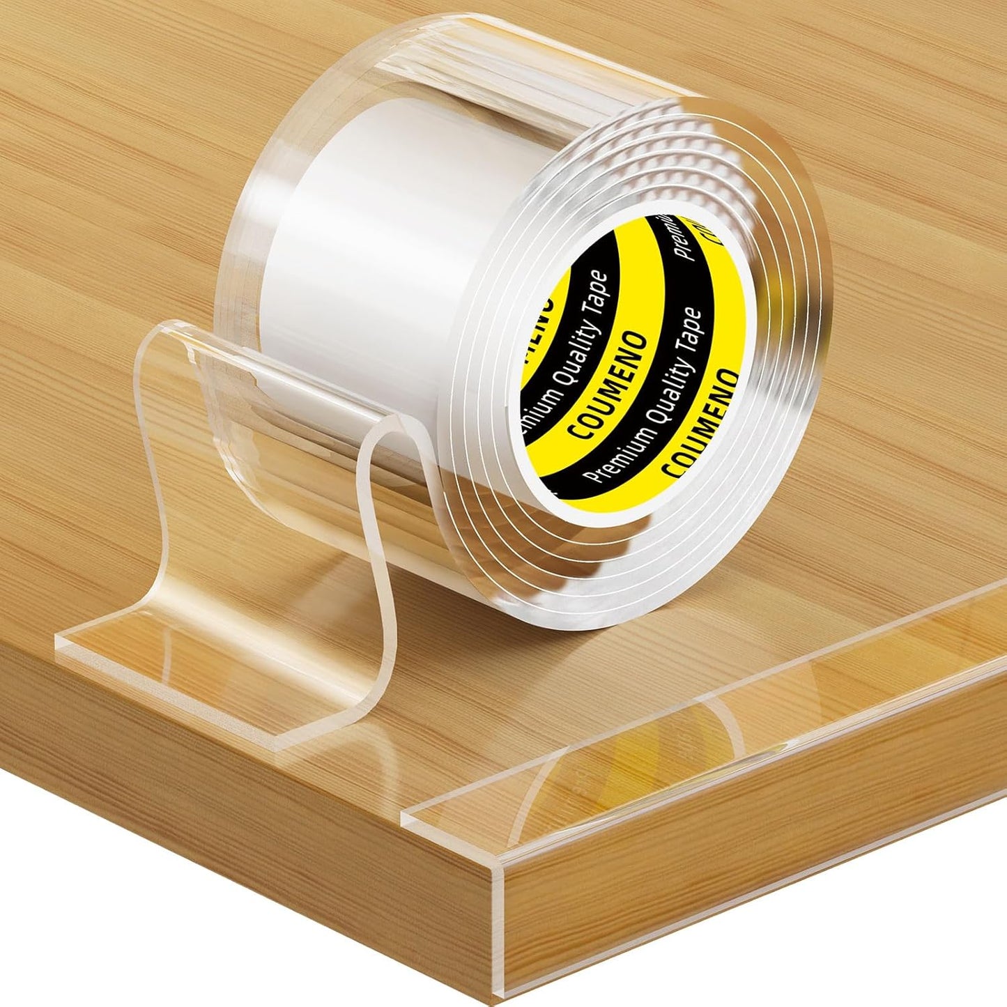 Clear Edge Protector,Safe Corner Protector, Anti-Sharp Edge Protector, for Furniture, Drawers, Tables, Cabinets 2inX6.56FT