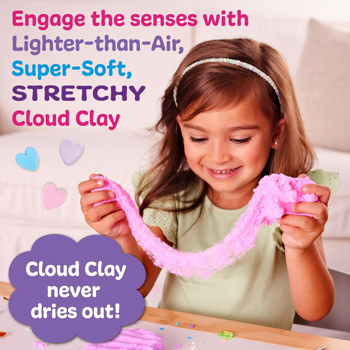 Creativity for Kids Sensory Pack: Princess - Calm Down Corner and Sensory Bin Filler Supplies, Car Activities for Kids, Princess Gifts for Girls, Sensory Toys for Toddlers Ages 3-4+
