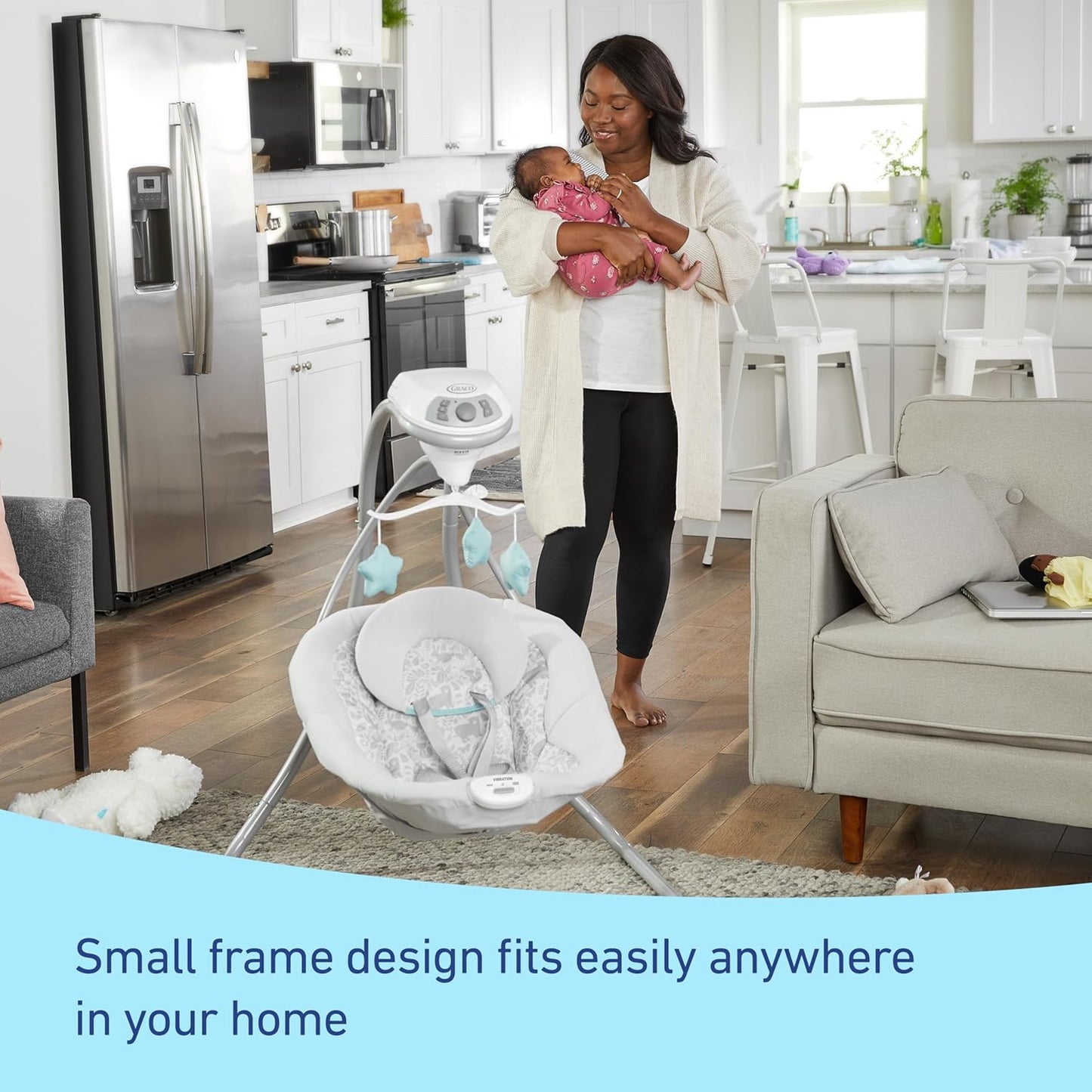 Graco Simple Sway Swing, Ivy