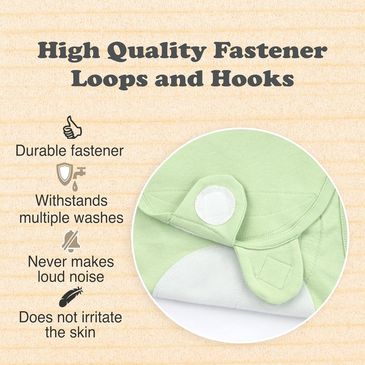 Bublo Baby Swaddles for Newborns – 3-Pack Infant Swaddles 0-3 Months – Adjustable Swaddle Sleep Sack – Soft Organic Cotton Baby Wrap for Safe & Cozy Sleep (Pastel Green)