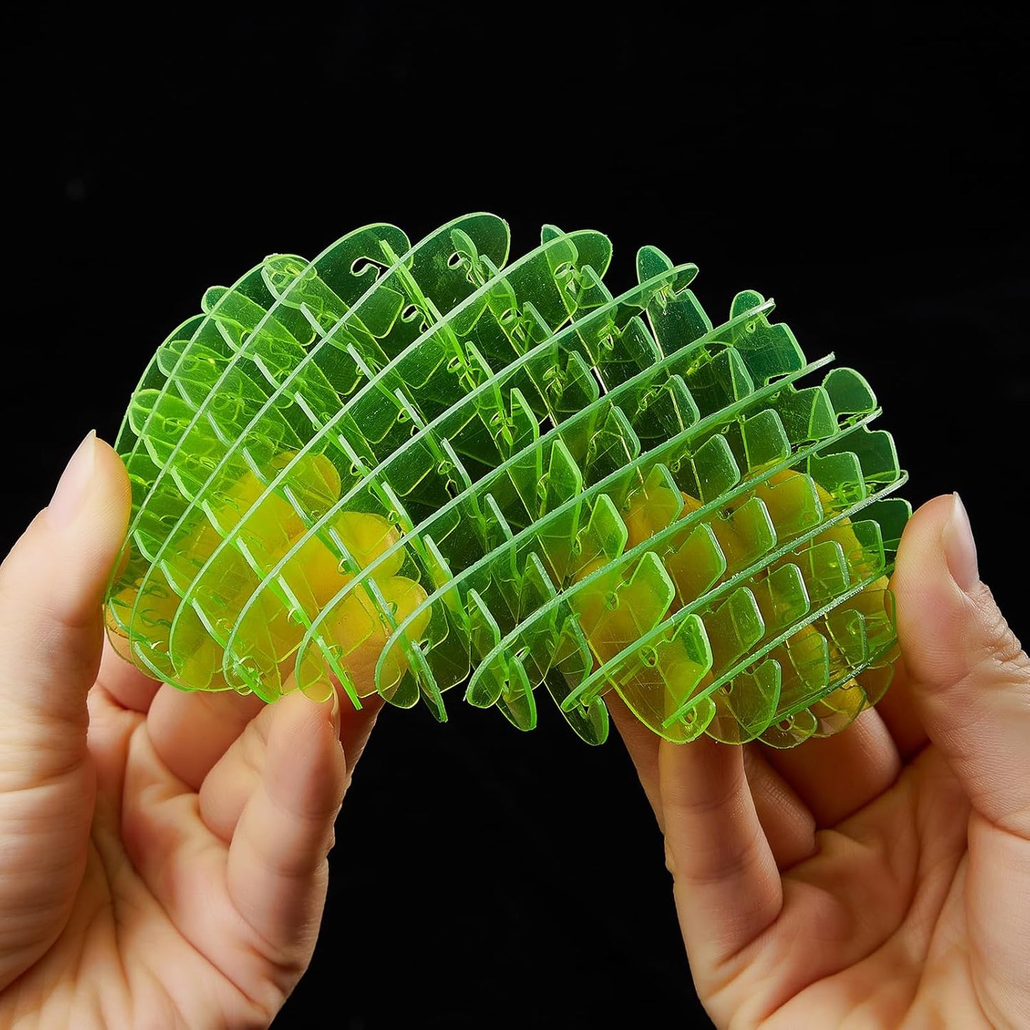 Fidget Worm Toys Cool Pocket Toys Spring Slinky Infinity Gadgets Kinetic Toy for Kids Adult Relieving Stress Boredom ADHD Autism, Size L