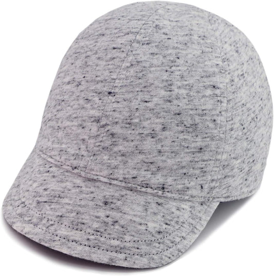 Keepersheep Baby Reversible Baseball Cap Infant Sun Hat, Cotton Knit Soft Brim for Infant Toddler, Summer Outdoor Unisex