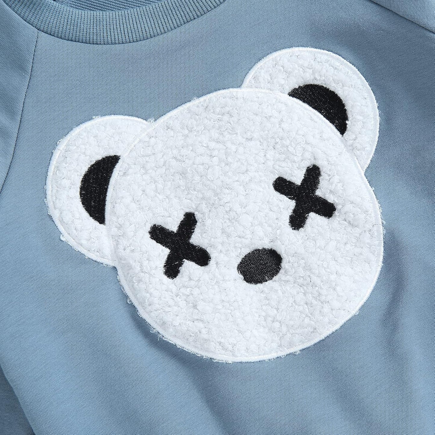 WZTYYDS Toddler Boy Clothes 2T 3T 4T 5T Fall Outfits Baby Pullover & Pants Sets Kids Winter 2Pcs Sweatsuit